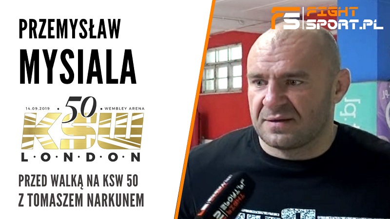 Przemek Mysiala przed KSW 50