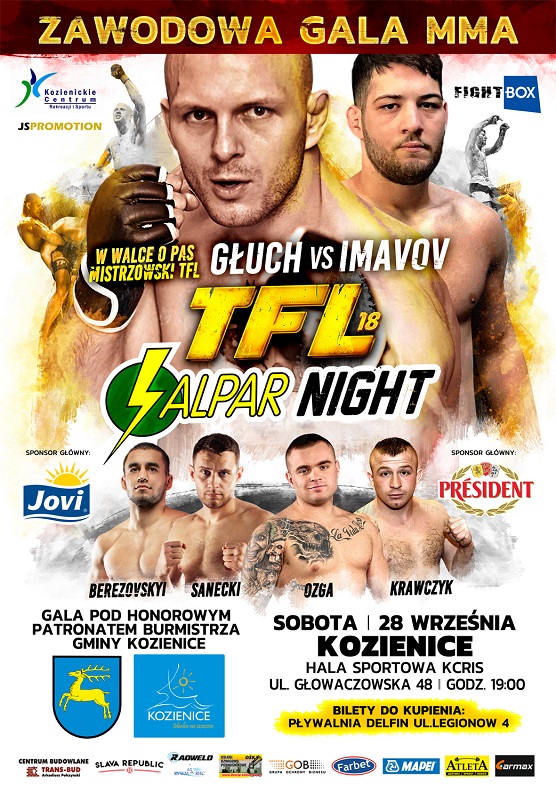 TFL 18 fight card