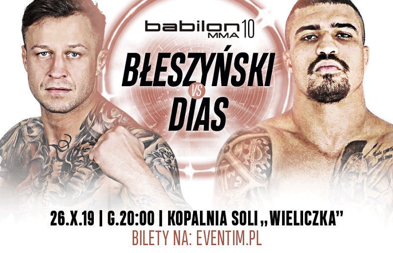 Adrian Błeszyński vs Diego Diaz na Babilon MMA 10