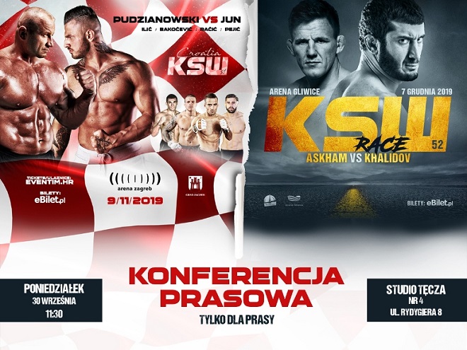 KSW 51 i KSW 52 - konferencja prasowa