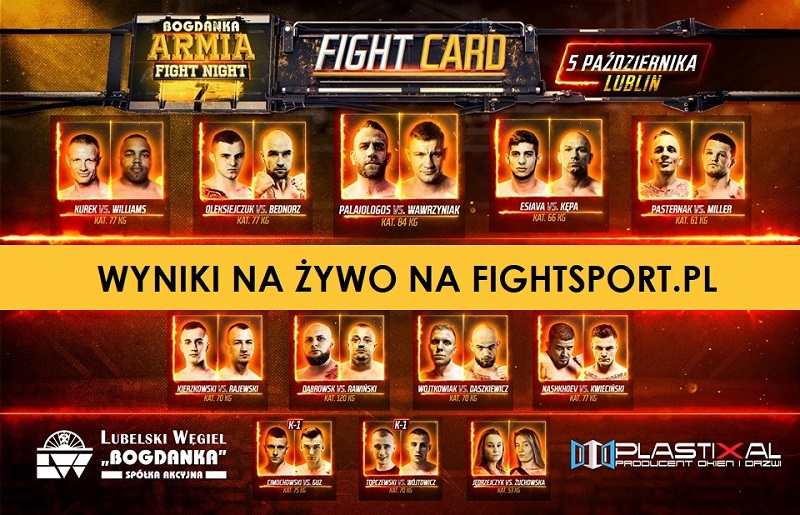 Armia Fight Night 7 wyniki