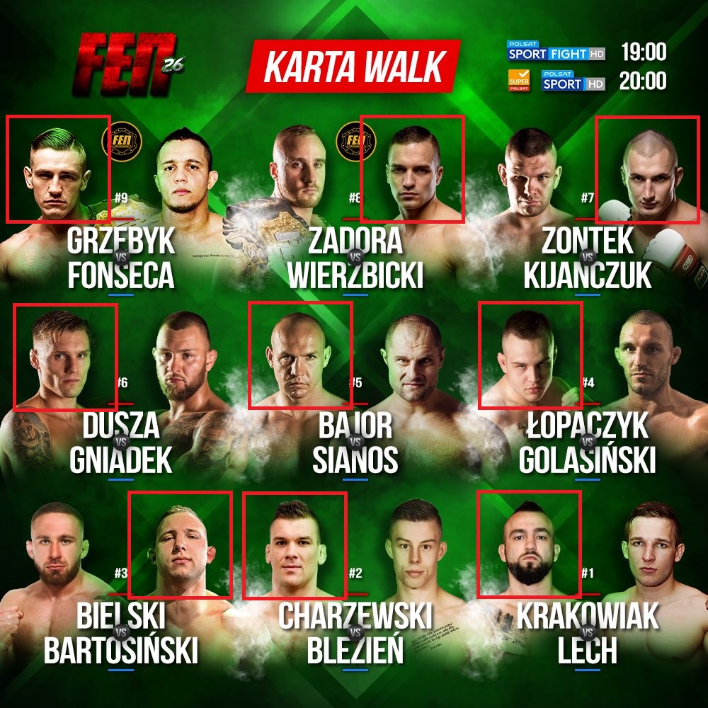 FEN 26 wyniki live  FEN 26 wyniki live