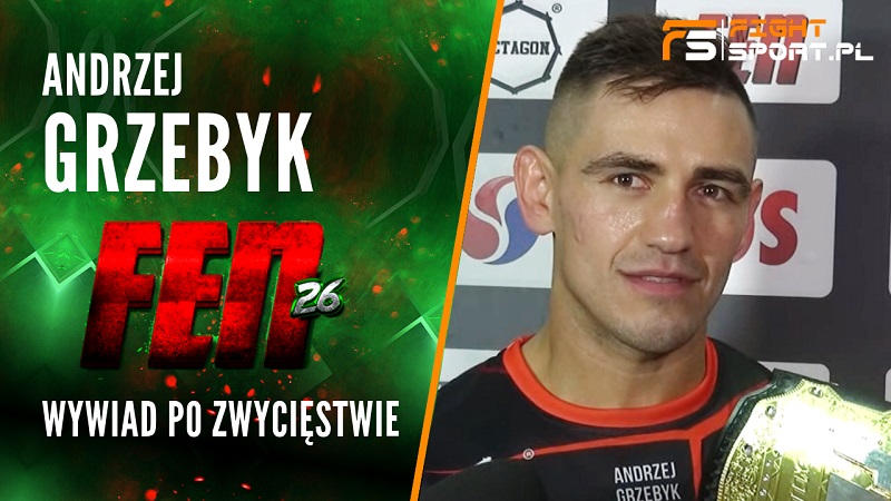 Andrzej Grzebyk po FEN 26