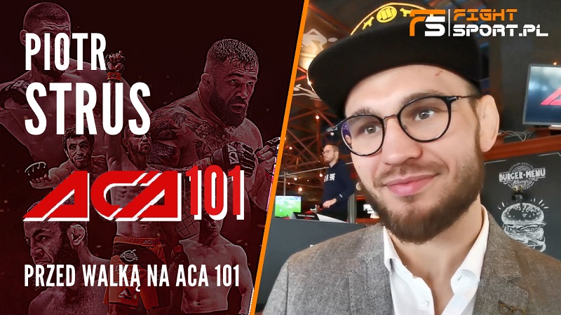 Piotr Strus przed ACA 101