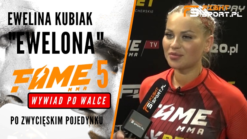 Ewelona po FAME MMA 5