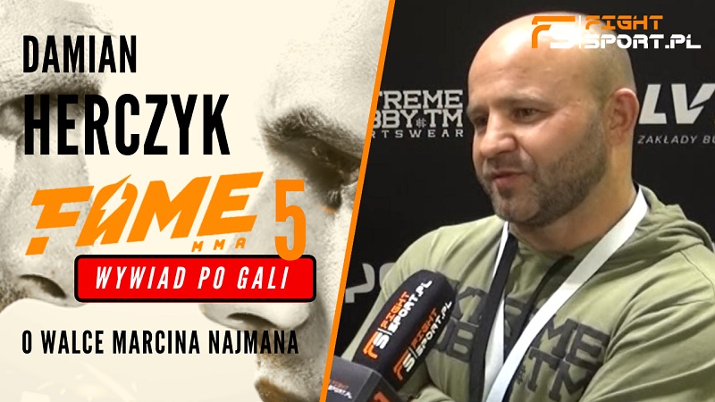 Damian Herczyk na FAME MMA 5