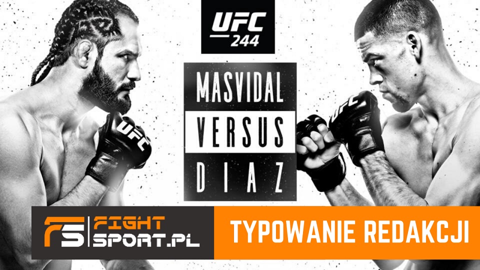 UFC 244: Masvidal vs Diaz - typowanie redakcji FightSport.pl