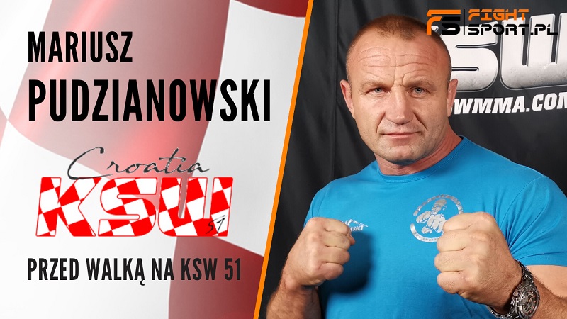 Mariusz Pudzianowski przed KSW 51