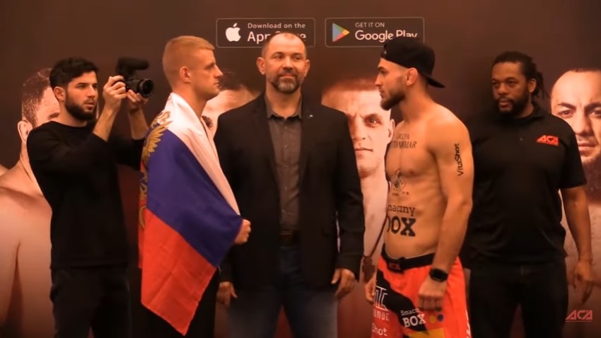 ACA 101 ważenie zawodników