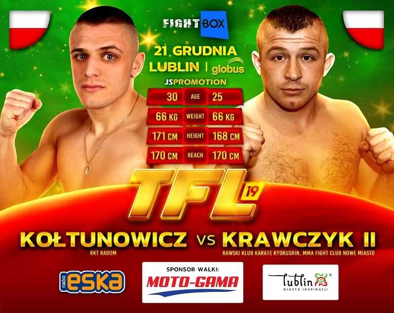 Sławomir Kołtunowicz vs Krystian Krawczyk na TFL 19