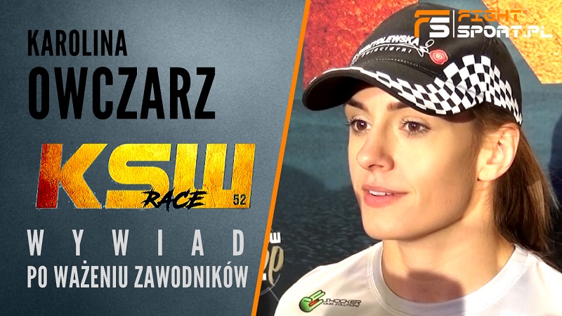Karolina Owczarz przed galą KSW 52