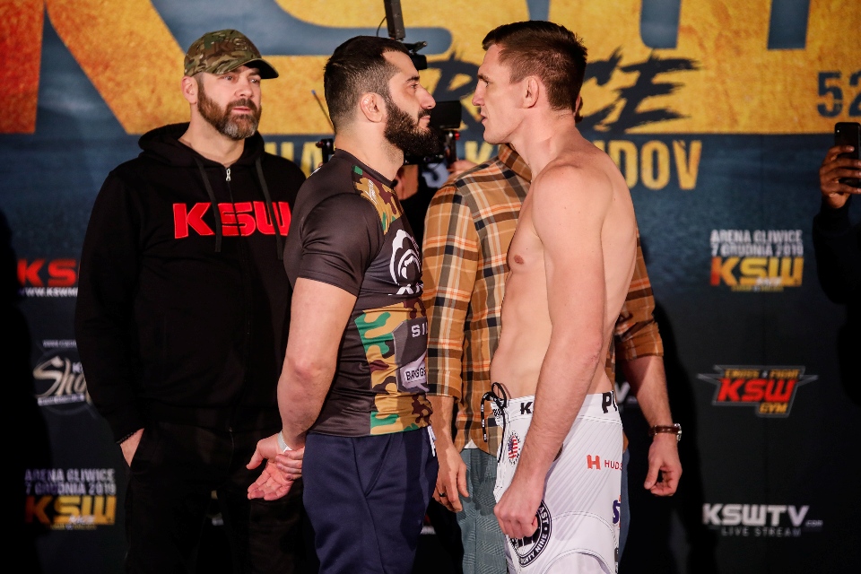 KSW 52 ważenie zawodników