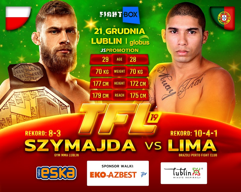Hubert Szymajda vs Max Lima na TFL 19