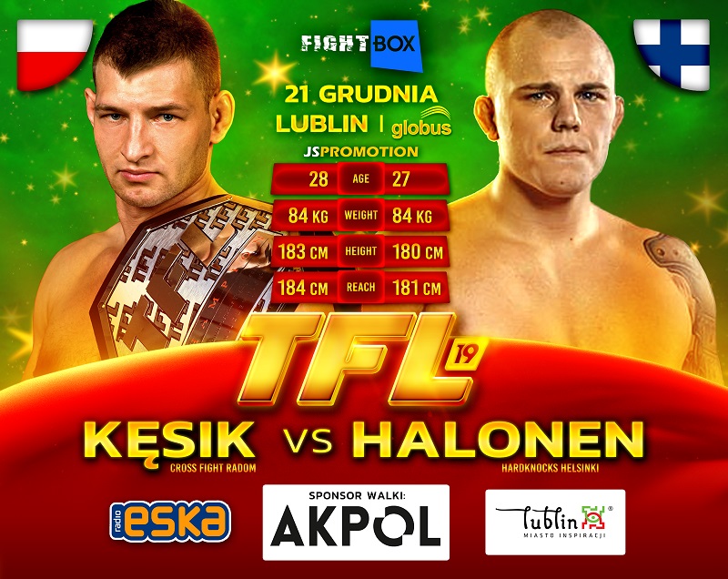 Cezary Kęsik vs Jussi Tuhmis Halonen na TFL 19