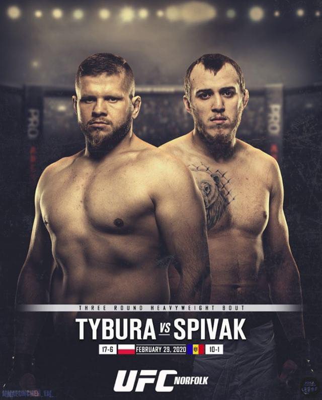 Marcin Tybura vs Sergey Spivak UFC Norfolk