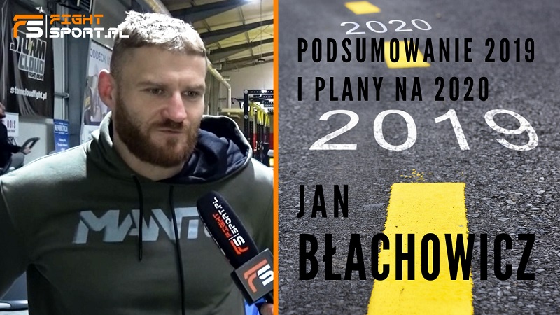 Jan Błachowicz podsumowuje rok 2019