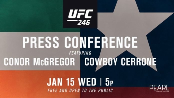 UFC 246 McGregor vs. Cerrone