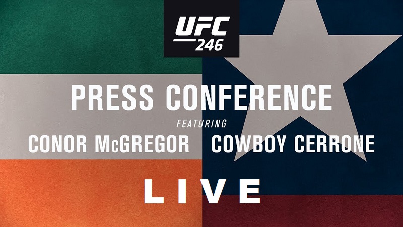 UFC 246 konferencja prasowa