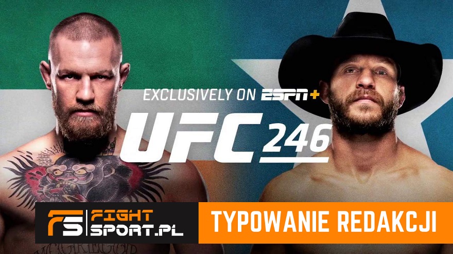 UFC 246 Typowanie redakcji FightSport.pl