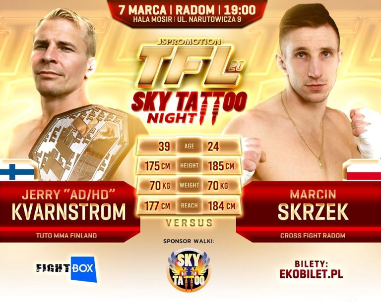 TFL 20 Jerry Kvarnström vs Marcin Skrzek