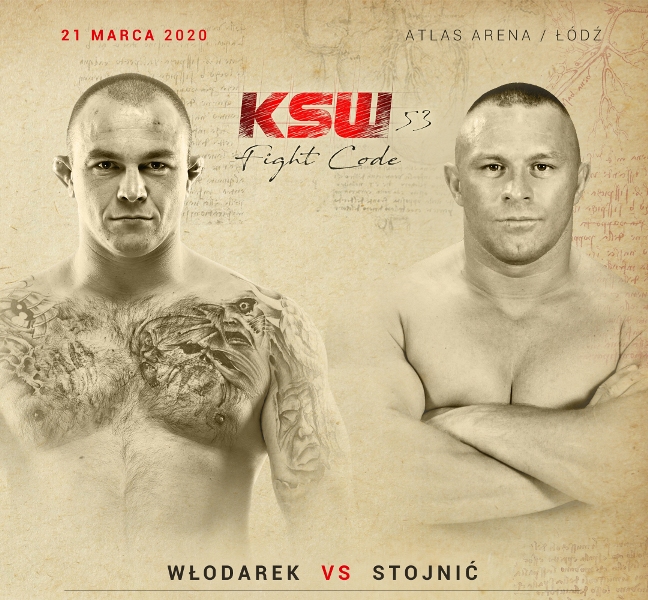 Michał Włodarek vs Denis Stojnić na KSW 53