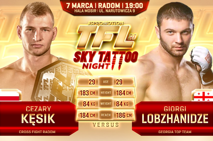 Cezary Kęsik vs Giorgi Lobzhanidze na TFL 20