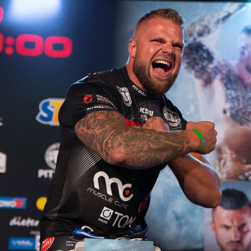 [fot. KSW] Karol Bedorf nie wystąpi na KSW 53