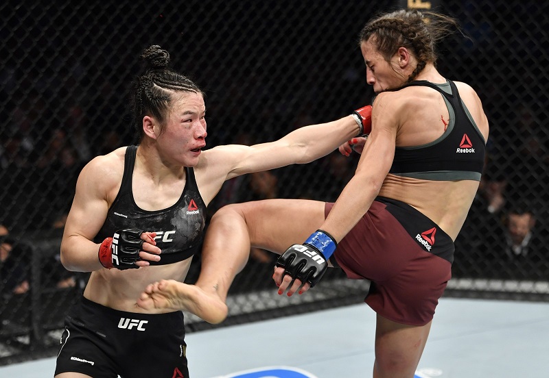 Zhang Weili vs Joanna Jęderzejczyk