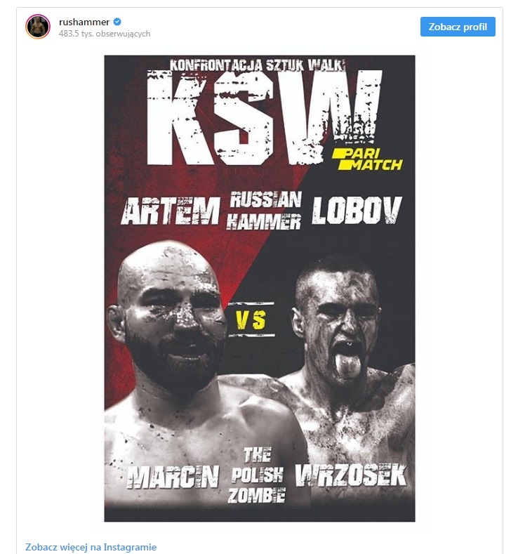 Artem Lobov i Marcin Wrzosek  Artem Lobov i Marcin Wrzosek