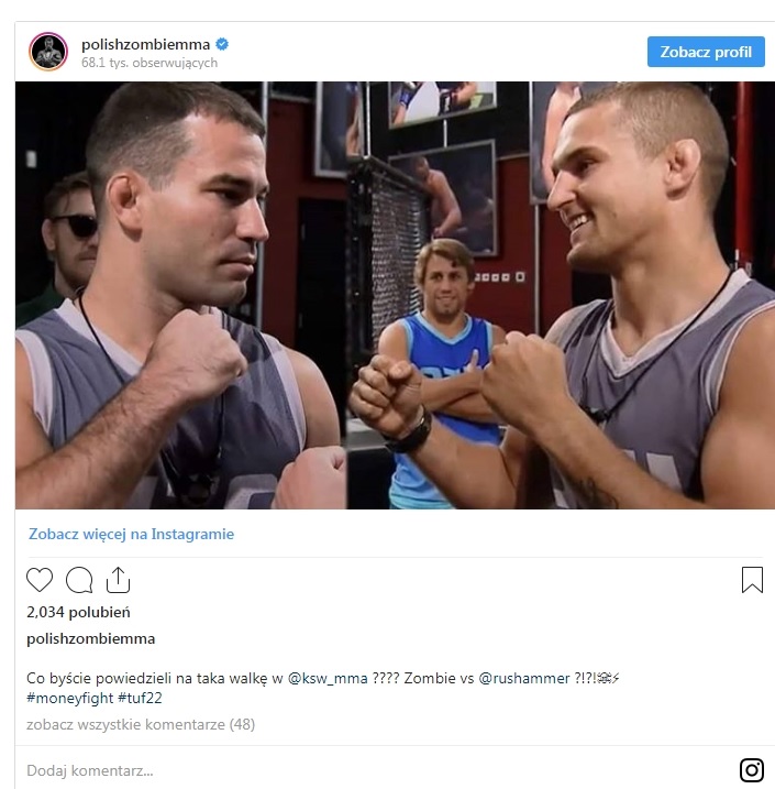 Artem Lobov i Marcin Wrzosek  Artem Lobov i Marcin Wrzosek
