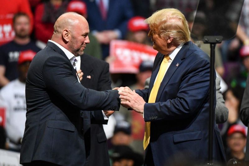Dana White & Donald Trump