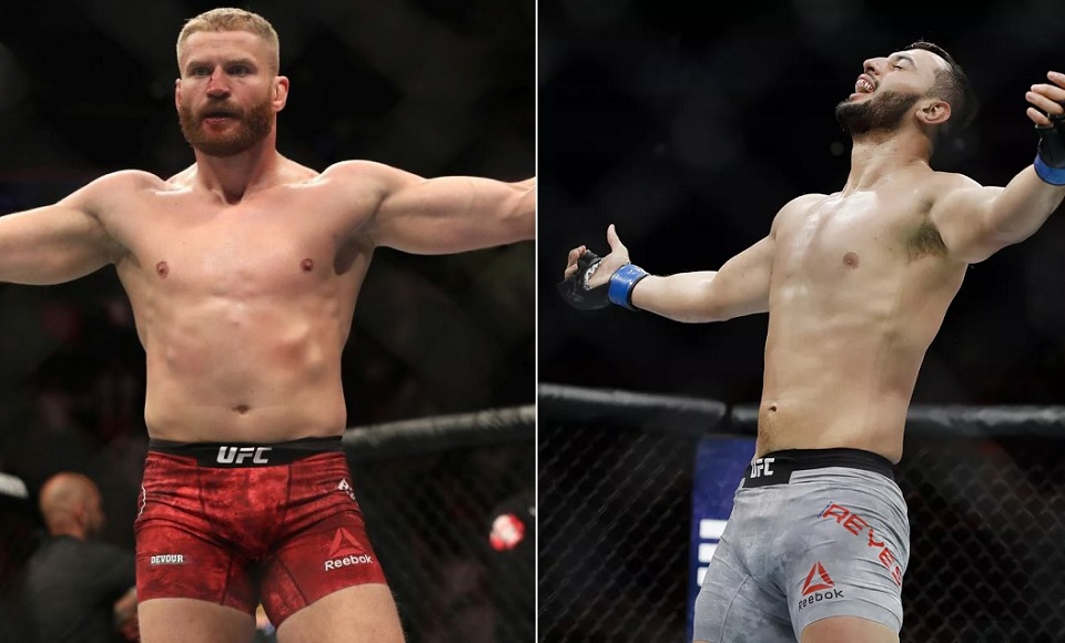 Dominik Reyes i Jan Błachowicz