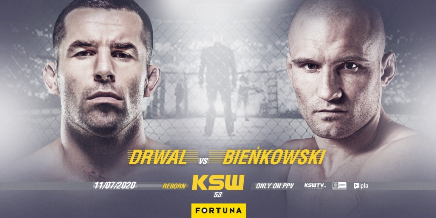 KSW 53 Tomasz Drwal vs Łukasz Bieńkowski
