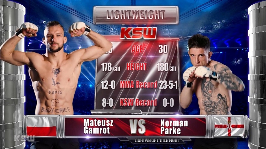 KSW Free Fight: Mateusz Gamrot vs Norman Parke 1