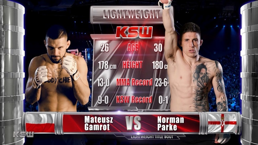 KSW Free Fight: Mateusz Gamrot vs Norman Parke 2