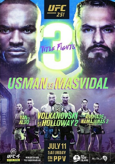 UFC 251 Postetr
