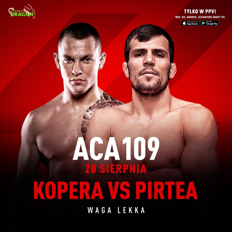 Łukasz Kopera vs Aurel Pirtea, ACA 109