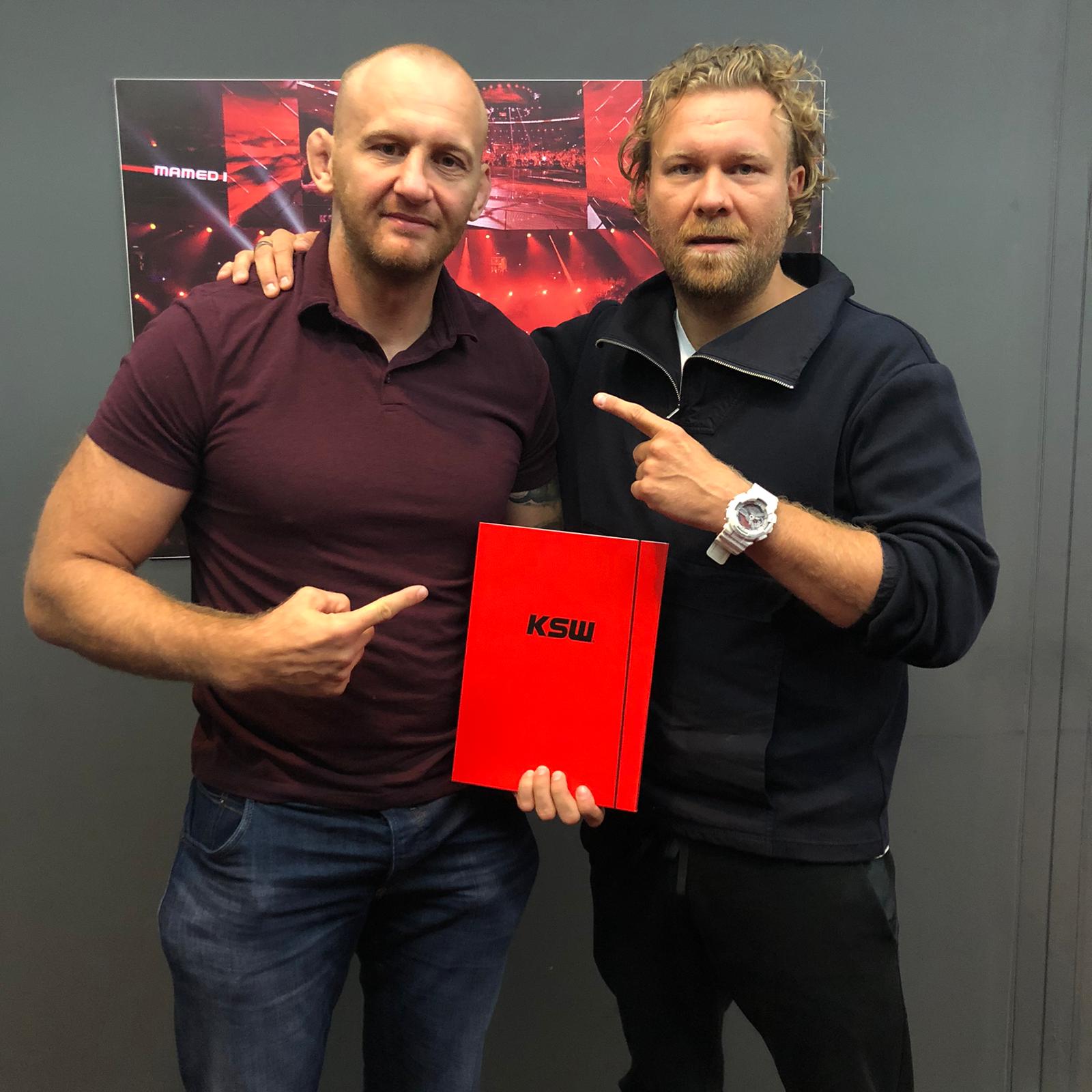 Michał Kita i Maciej Kawulski KSW