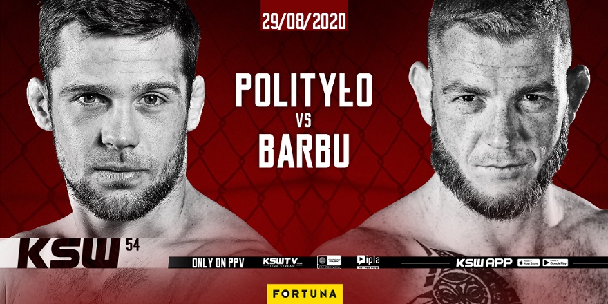 Polityło vs Barbu na KSW 54