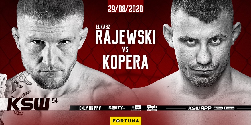 Łukasz Rajewski vs Bartłomiej Kopera na KSW 54