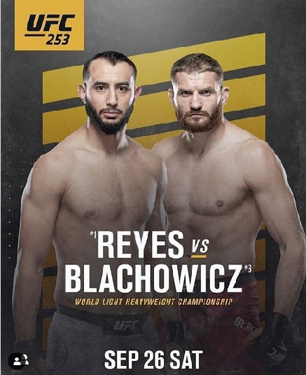 UFC 253 Reyes vs Blachowicz