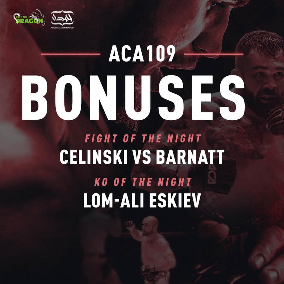 ACA 109 bonusy