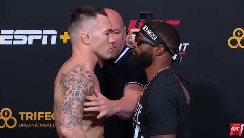 Colby Covington vs Tyrone Woodley