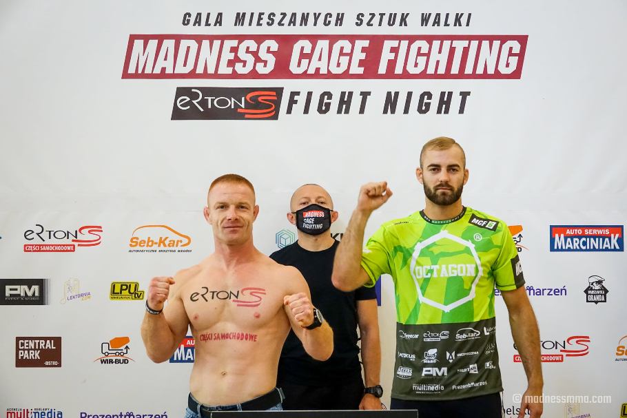 MCF 6 ''Ertons Fight Night'' - wyniki ważenia zawodników