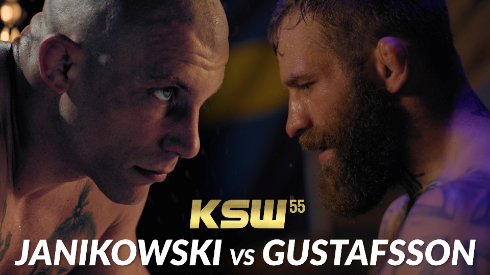 KSW 55 Damian Janikowski vs Andreas Gustafsson! Trailer!