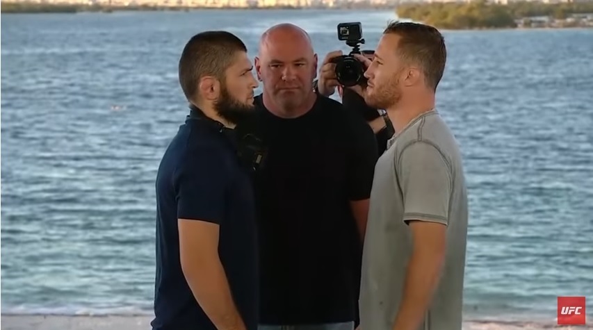Khabib Nurmagomedov vs Justin Gaethje