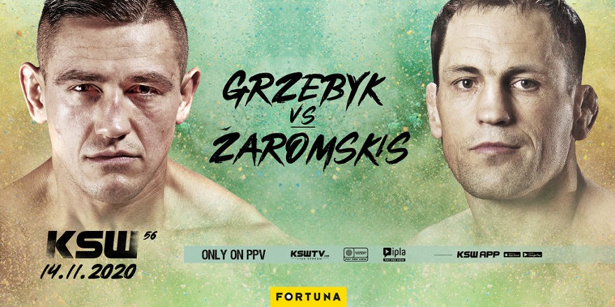 KSW 56 Grzebyk vs Zaromskis