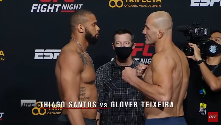 Thiago Marreta Santos vs Glover Teixeira