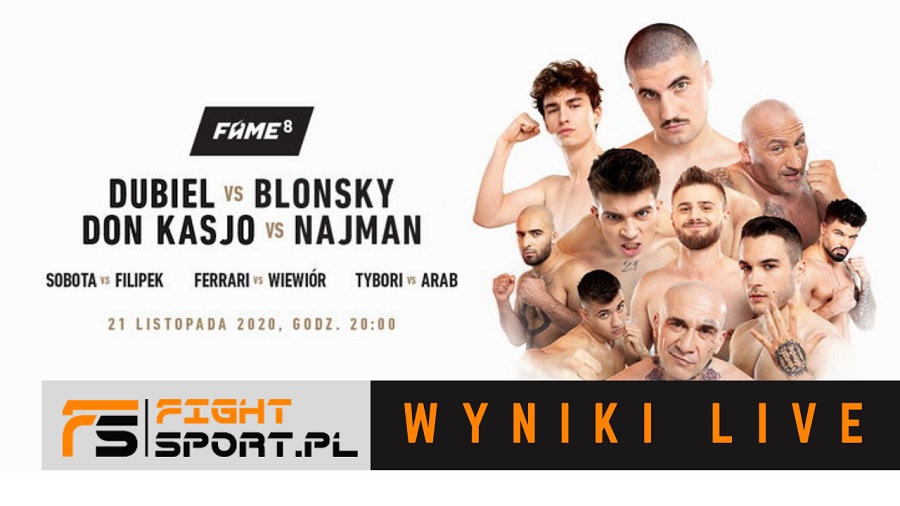 FAME MMA 8 - WYNIKI LIVE