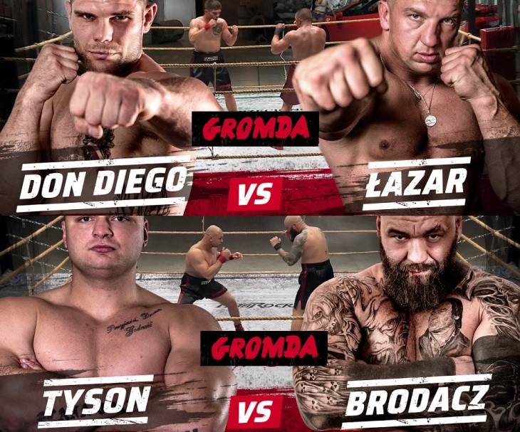 GROMDA FREE FIGHT! TYSON vs BRODACZ | DON DIEGO vs ŁAZAR